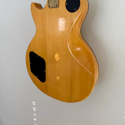 Ibanez Lawsuit Les Paul Electric Guitar 1977 - Natural Flame image 11