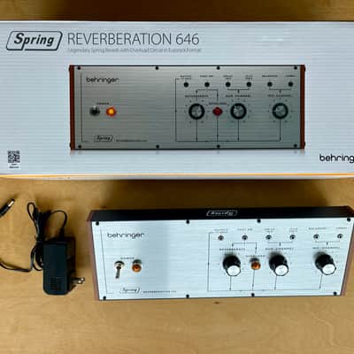 Behringer 646 Spring Reverberation Module 2024 - Present - Metal image 1