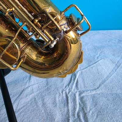 Buescher Curved Soprano Low Pitch 1920s - Lacquer image 8