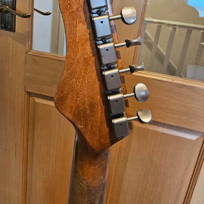 Haar Trad S Custom Shop Relic Stratocaster in shell pink w/Amber pickups image 7