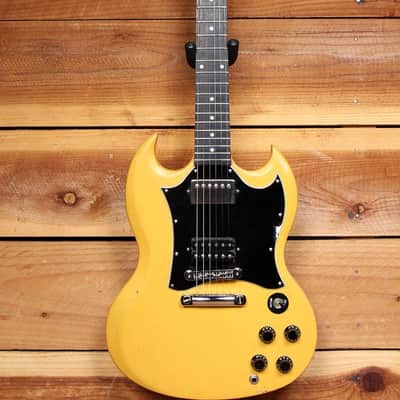 GIBSON 2004 SG SPECIAL Rare Worn TV Yellow PAF PU Ebony Board Faded Relic 54601 image 3