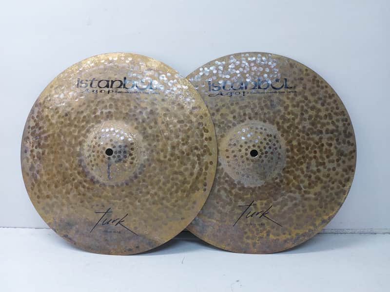 Istanbul Agop 14" Turk Hi-Hat (Pair) 2010s - Raw image 1