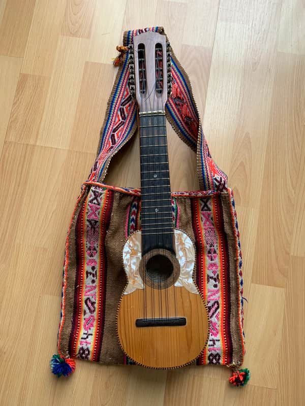 Charango Handmade by Sabino Orozco hijos, Real armadillo | Reverb