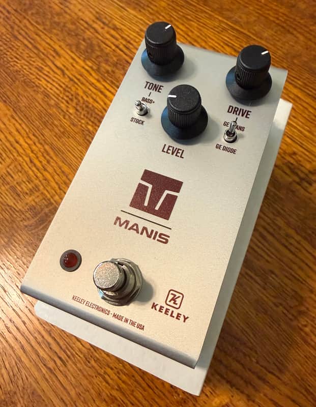 Keeley Manis Overdrive Pedal - Silver image 1