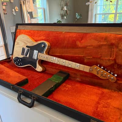 1977 Fender Telecaster Custom - Maple Fretboard, Natural image 1