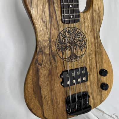 ACs Custom Guitars 4 String Bass 2025 - Natural Tung Oil image 1