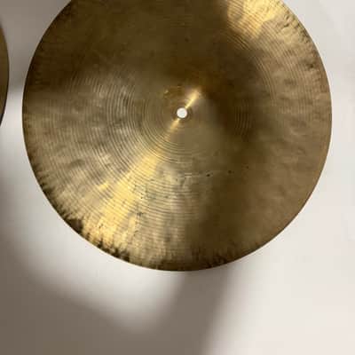 Meinl 14" Byzance Vintage Sand Hi-Hat (Pair) 2010 - Present - Sandblasted image 4