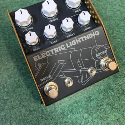 ThorpyFX Electric Lightning Chris Buck Signature Overdrive 2024 - Present - Black / Brown image 2