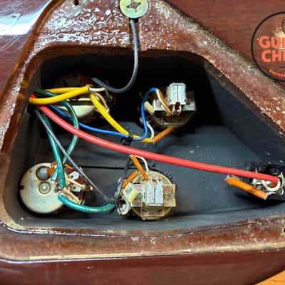 1984 Yamaha SG-1000 Tobacco Sunburst Vintage Original Pickups Coil Tap image 11