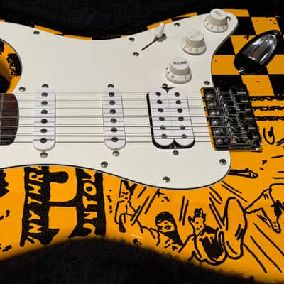 1 of 1 Hand Painted Partscaster by Smile Guitars image 6