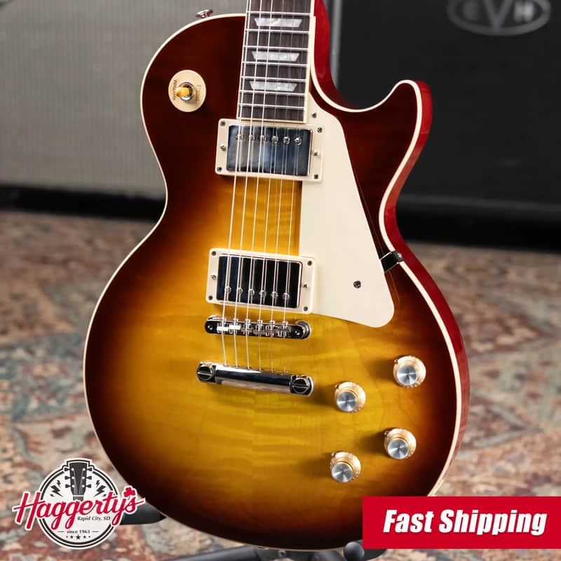 Gibson Les Paul Standard '60s Electric Guitar - Iced Tea with Hardshell Case image 1