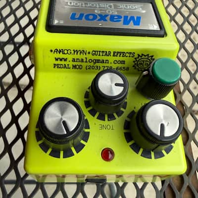 Maxon SD-9 Sonic Distortion with Analogman Super mod image 4
