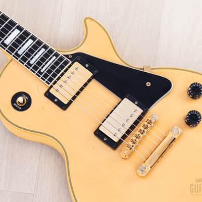 1990 Gibson Les Paul Custom Limited Colours Edition Transparent White 1 of 200 w/ Case image 8