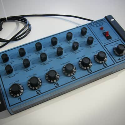Tapco Keyboard Mixer 100 Preamp Circa-1970s- Blue & Black image 4