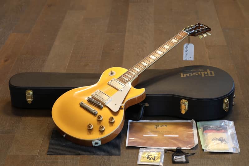 Minty! 2007 Gibson Custom Shop Les Paul 1957 Historic Reissue Electric Guitar Gold Top + COA OHSC image 1