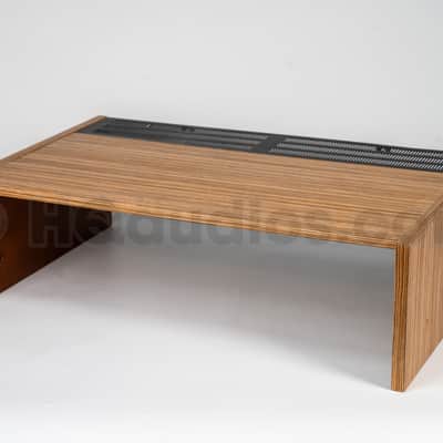 Immagine Wood Case for Sansui QRX-9001 QRX-8001 -Natural Zebrawood Plywood-10 Year WRT - 2