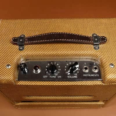1955 Fender Princeton Amp Tweed 5E2 - Narrow Panel image 5