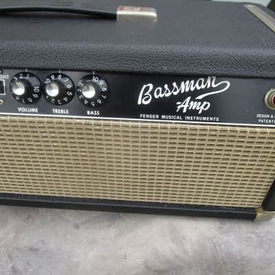 Fender early 1966 AB165 Blackface Bassman head CLEAN image 5