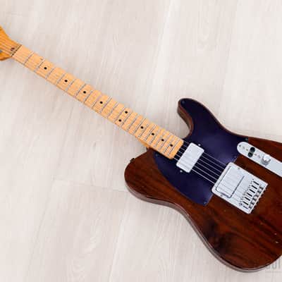 1981 Schecter T-style HH Dream Machine Vintage Guitar w/ Z Plus SuperRock Humbuckers, Case image 11