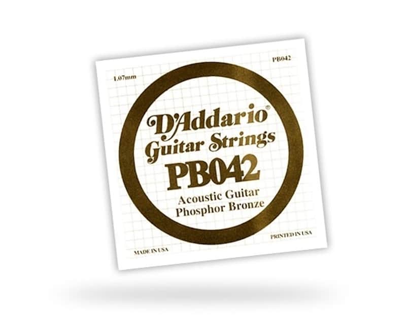 DAddario PB042 Einzelsaite - 042 image 1