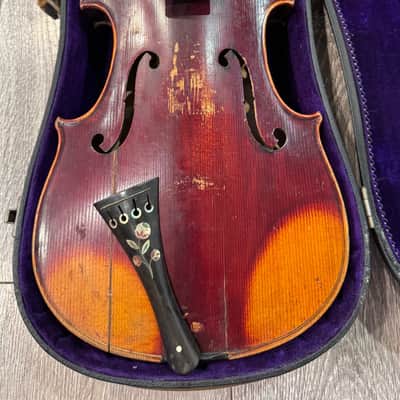 Vintage “Antonius Stradivarius” Cremonensis Faciebat Anno 1735 image 3