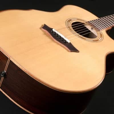 Washburn  G25SCE | Comfort Deluxe 25 Series Grand Auditorium Cutaway Acoustic Electic Guitar, Natural Gloss. New with Full Warranty! image 10