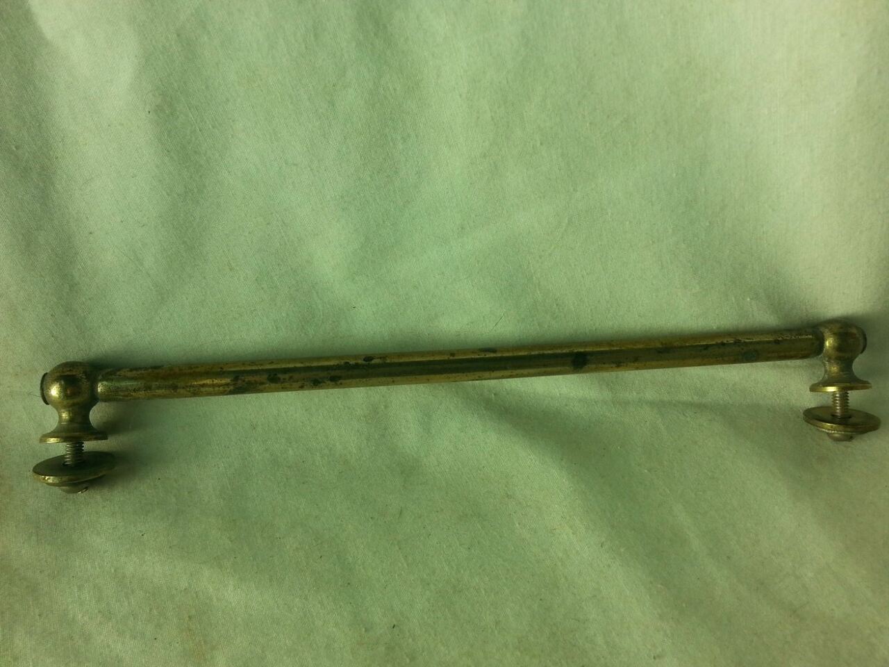 Ludwig Tube Lug ArtGold Knobby Gold Marching Snare Tenor Tom Drum 7 5/16"Leedy* — main photograph