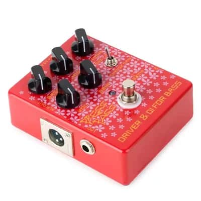 Caline cp-59 Bass Driver + DI Effects Pedal Bass Amp DI Classic Tube Electric Bass image 4
