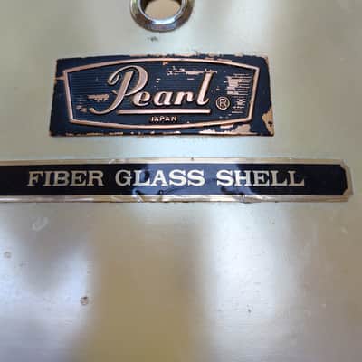 Pearl Fibreglass 4 piece Shell Pack 12,13,16, and 22 1970's image 5