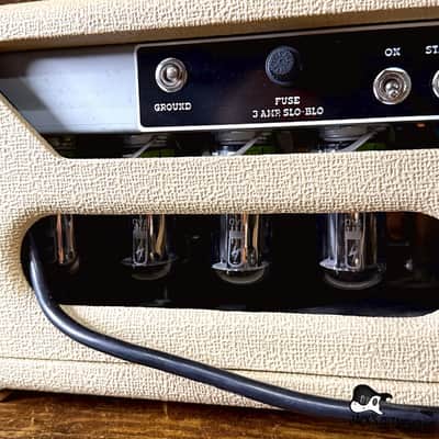 Gomez USA Surfer 100 Watt - Handwired Tube Guitar Head #16 (2010s - Rough Blonde) image 6