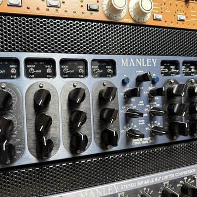 Manley Labs Massive Passive Stereo Tube Equalizer with T-Bar Modification 2000s - Purple image 3