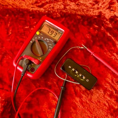 1960 Gibson P90 Les Paul deluxe, JR guitar pickup Black bobbin epiphone crestwood wilshire corner les paul image 3