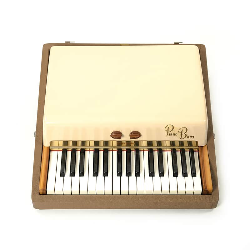 Fender Rhodes Piano Bass 1960s Brown Tolex owned by Billy Corgan image 1