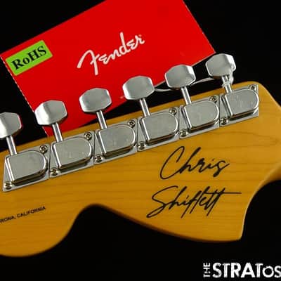 USA Fender Chris Shiflett Cleaver Tele Deluxe NECK & TUNERS Rosewood image 6