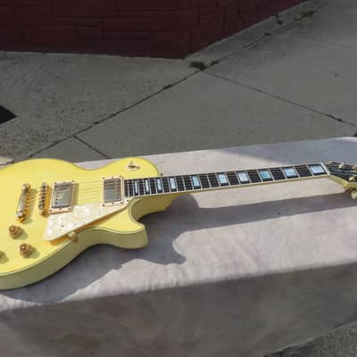 GIBSON 1987 LES PAUL CUSTOM ALPINE WHITE ORIGINAL CLEAN RARE ROSEWOOD FRETBOARD!  VIDEO  SALE!!$ image 4
