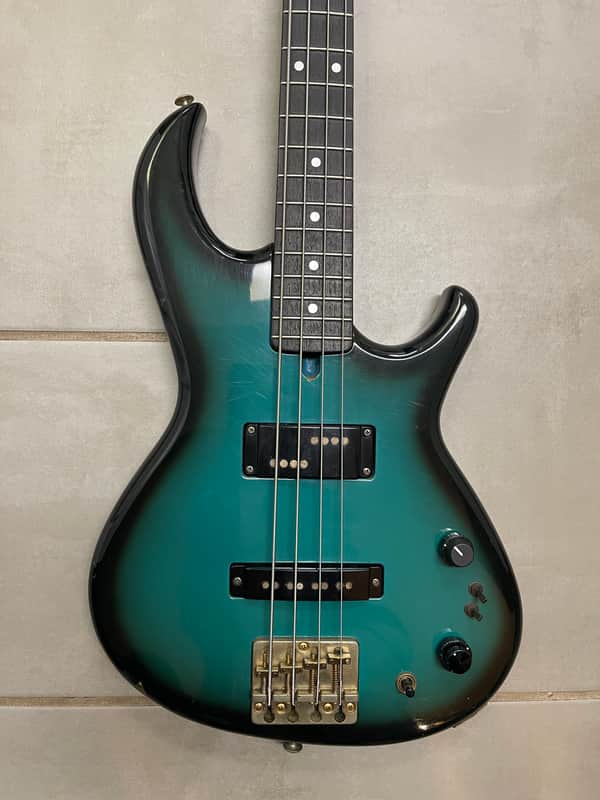 Aria Pro II  RSB Deluxe II Bass 1983 - Blue Burst MIJ Matsumoku John Taylor Cliff Burton image 1