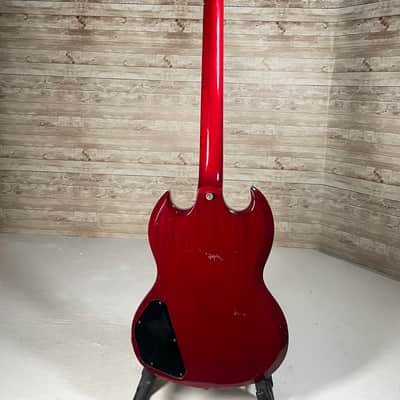 Greco EB-550 SG Bass 1983 - Cherry Red image 10