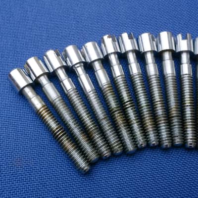 Sonor Tension Rods T-Rods 45 mm Teardrop Champion Phonic Pack Of 17 Vintage image 3