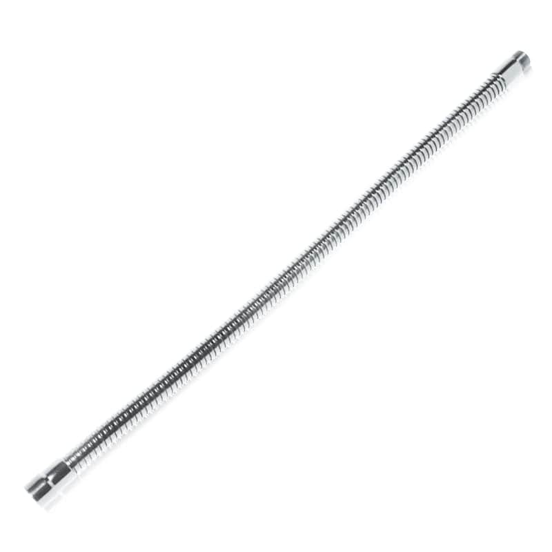19" GOOSENECK CHROME flexible microphone extension image 1