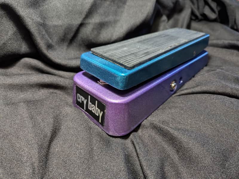 Clyde McCoy Wah Pedal Replica with halo inductor - V846 Modded Crybaby (Custom Galaxy Paint) image 1