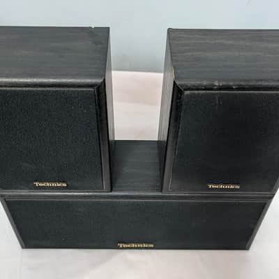 Technics SB-C11 & Sb-S17 Channel Speaker Home Theater Surround Sound Tested image 2