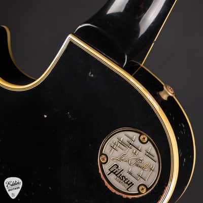 Gibson Custom Shop Limited Edition 1954 Les Paul Custom Reissue Heavy Aged Ebony #46321 image 11