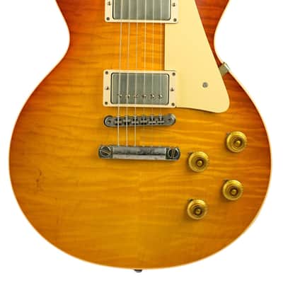 2019 Gibson Custom Shop 60th Anniversary 1959 Reissue Les Paul Orange Sunset Fade #992761 image 3