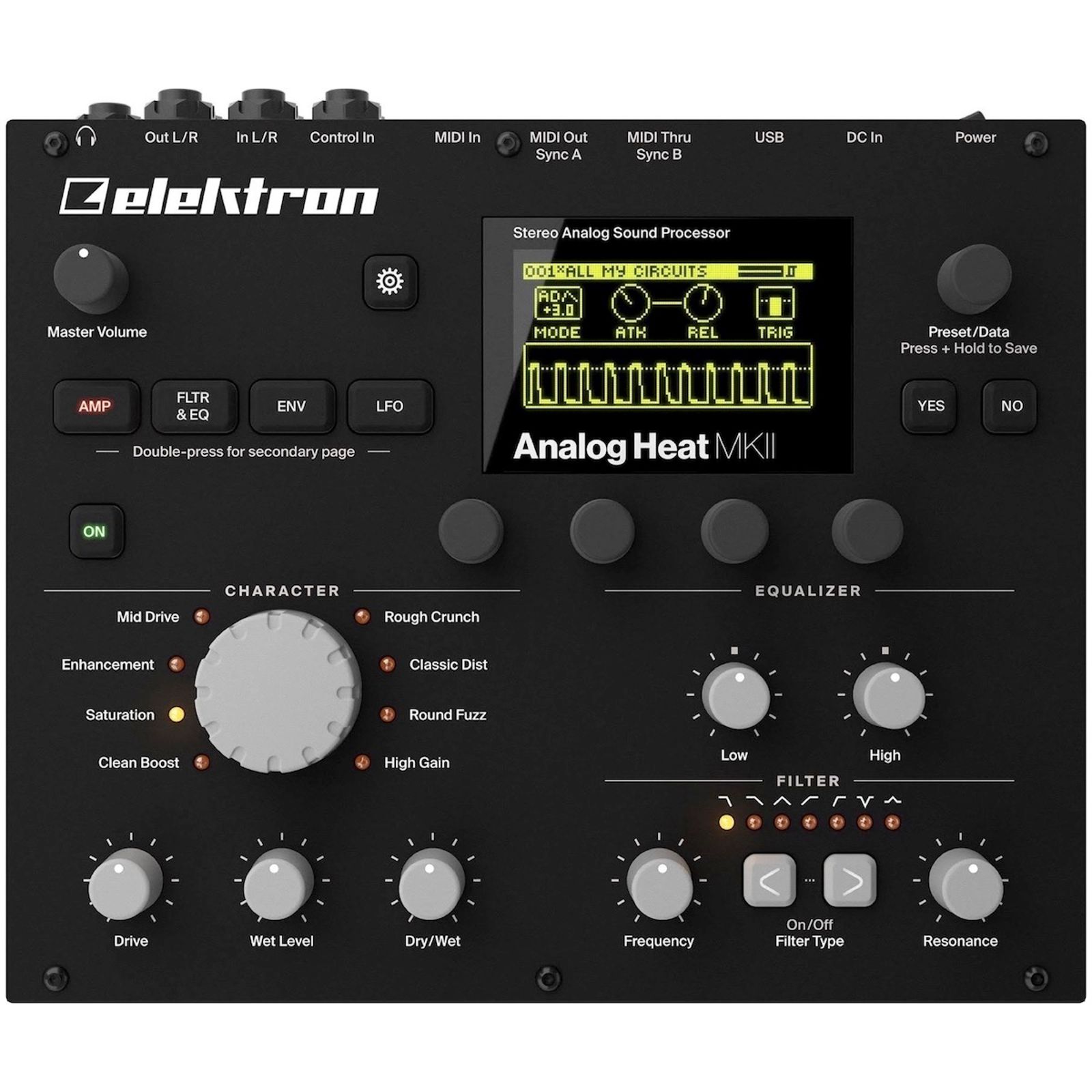 配信機器・PA機器・レコーディング機器 Elektron Analog Heat MKII Elektron Analog Heat MKII Stereo Processor with USB Interface | Reverb