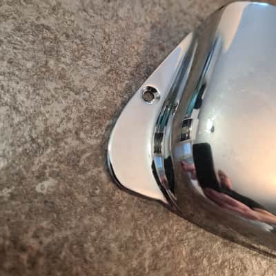 Vintage Original Pre CBS 1960s Fender Precision bass ashtray bridge & pickup covers image 7