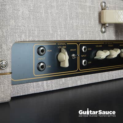Vox AC30 Blue Alnico Combo 2X12 - cream bronco (COD AMP_00157) image 10