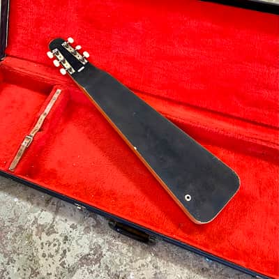 Supro Student Deluxe Lap Steel c 1950 - Natural original vintage USA 6 string image 4
