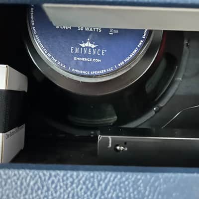 Fender Limited Edition Blues Junior IV, Eminence Cannabis Rex, Color Trio: Red, White, Blue image 8