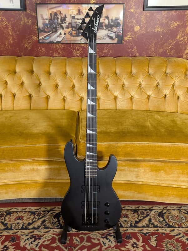 Jackson JS Series JS2 Concert Bass with Amaranth Fretboard 2025 - Satin Black image 1