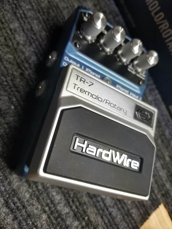 DigiTech Hardwire TR-7 Tremolo/Rotary 2010s - Blue image 1